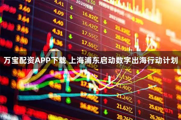 万宝配资APP下载 上海浦东启动数字出海行动计划